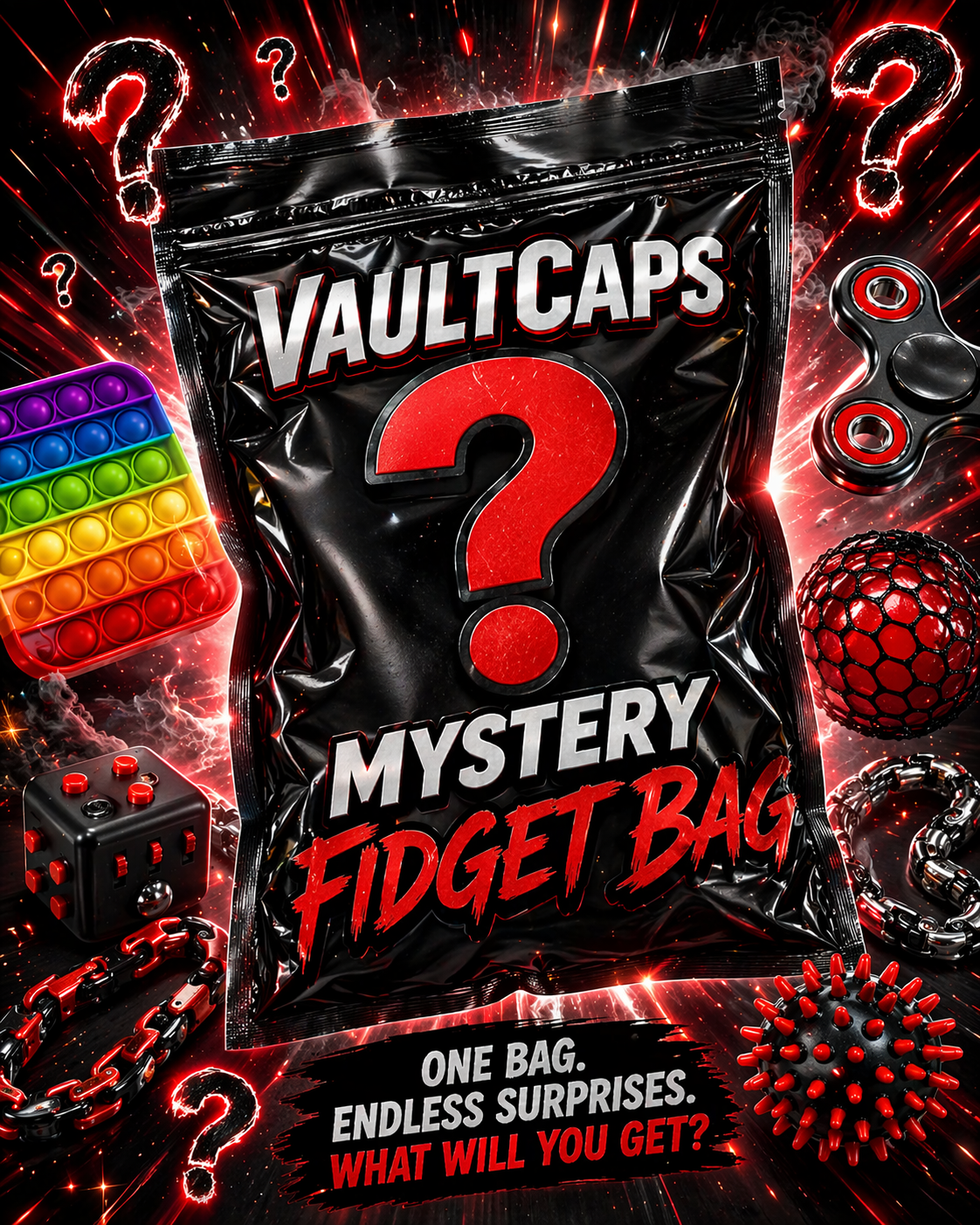 Mystery fidget bag