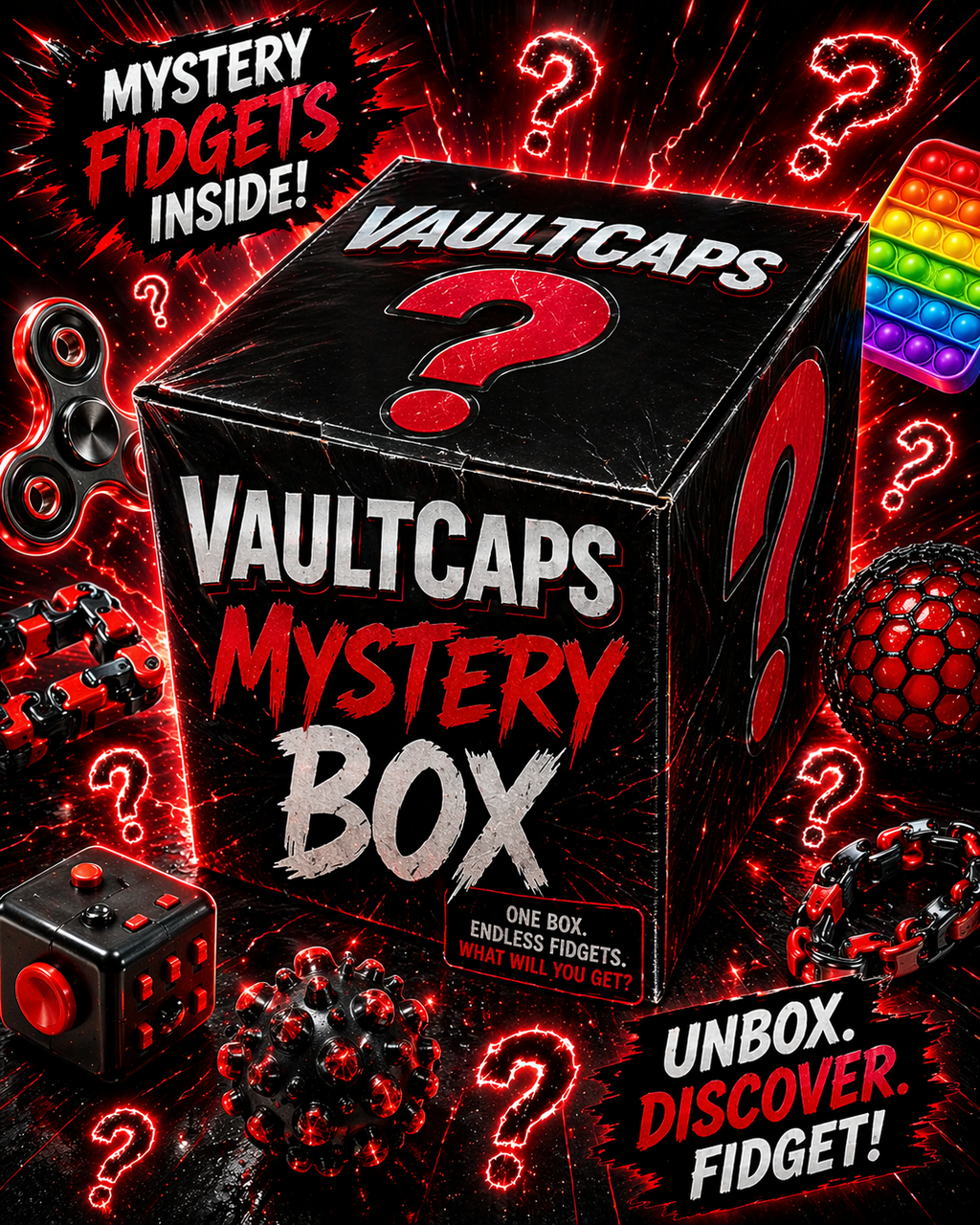 Mystery fidget box