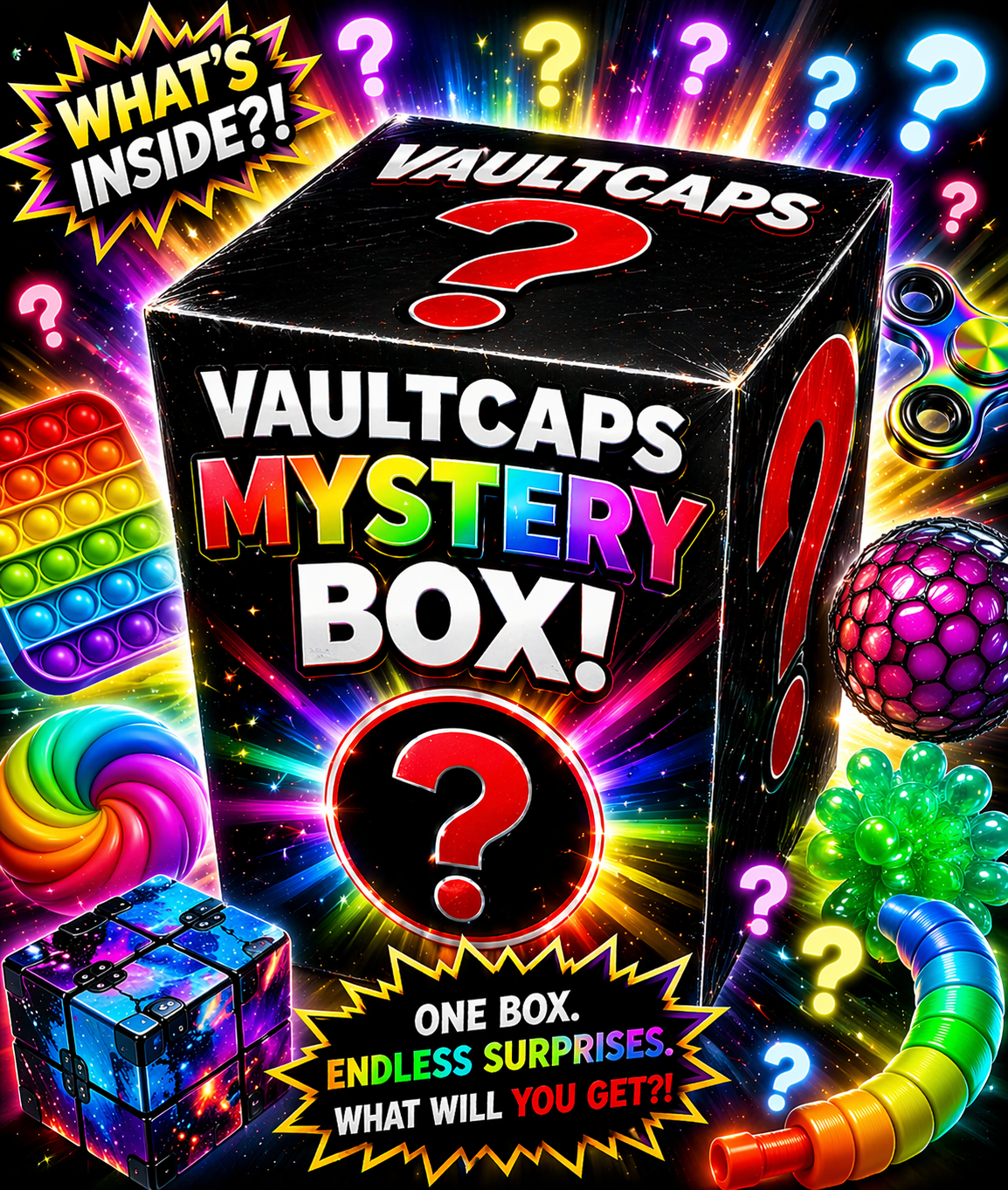 Mystery fidget box