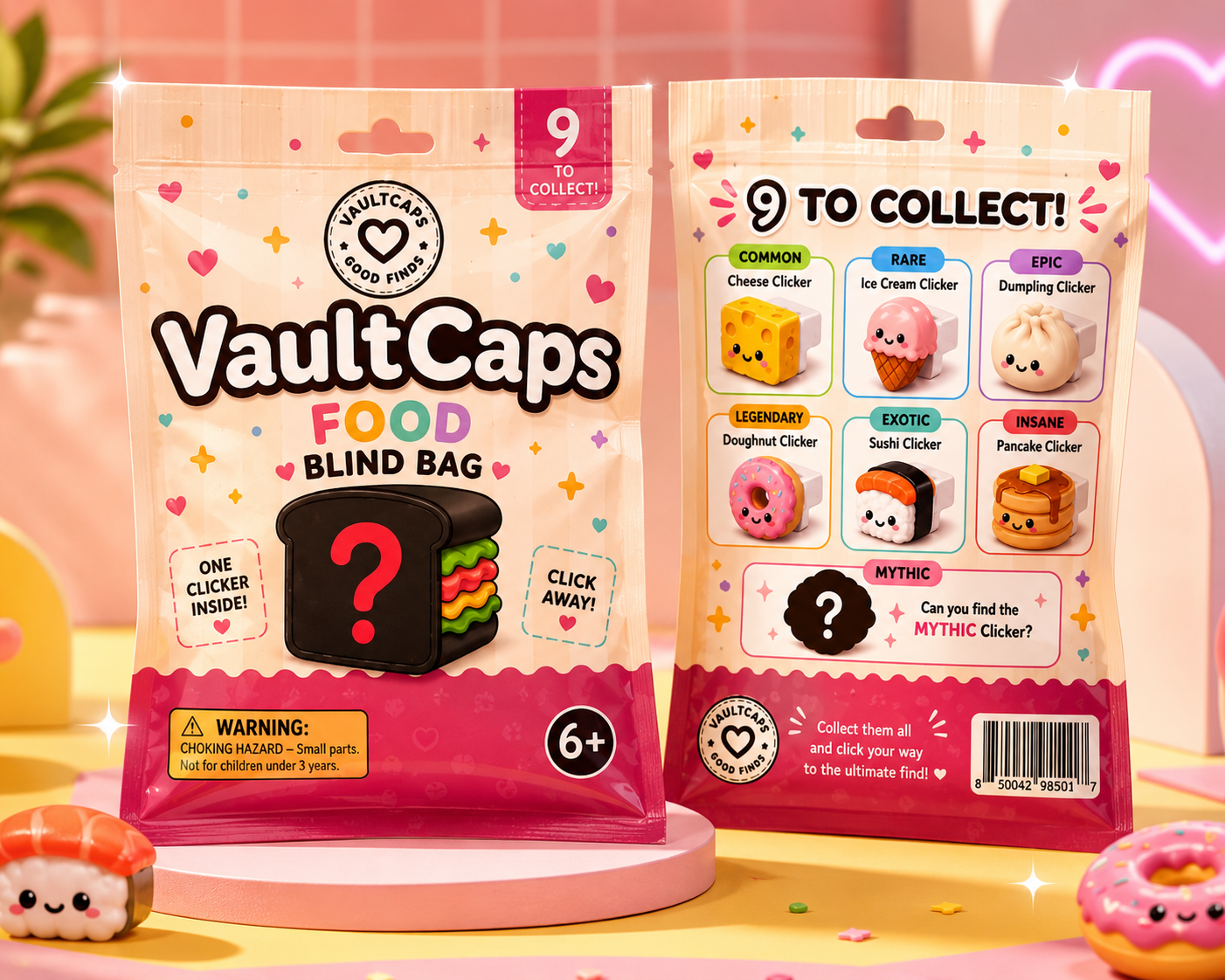 Food clicker blind bag!